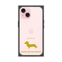 Premium Square Case［ &UCHINOCO - Kaninchen Dachshund ］