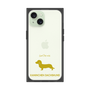 Premium Square Case［ &UCHINOCO - Kaninchen Dachshund ］
