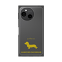Premium Square Case［ &UCHINOCO - Kaninchen Dachshund ］