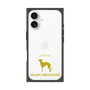 Premium Square Case［ &UCHINOCO - Italian Greyhound ］