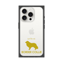 Premium Square Case［ &UCHINOCO - Border Collie ］