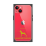 Premium Square Case［ &UCHINOCO - Miniature Pinscher ］