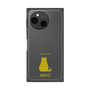 Premium Square Case［ &UCHINOCO - Sitting Cat ］