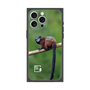 Premium Square Case［ Green Future Project - Saddle-backTamarin ］