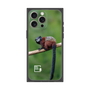 Premium Square Case［ Green Future Project - Saddle-backTamarin ］
