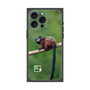 Premium Square Case［ Green Future Project - Saddle-backTamarin ］