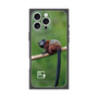 Premium Square Case［ Green Future Project - Saddle-backTamarin ］