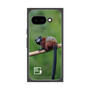Premium Square Case［ Green Future Project - Saddle-backTamarin ］