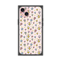 Premium Square Case［ Mokmokchan - Flower - All-over Pattern ］