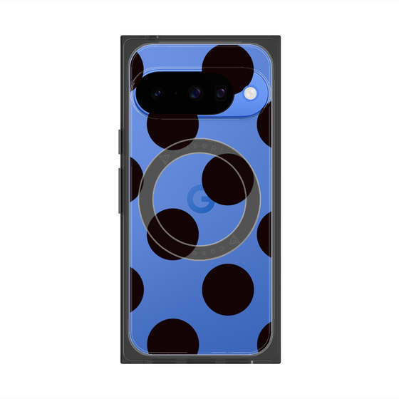 Premium Square Case with Pixelsnap［ Simple Dot - Black ］