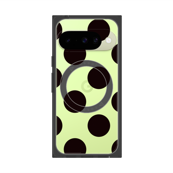 Premium Square Case with Pixelsnap［ Simple Dot - Black ］