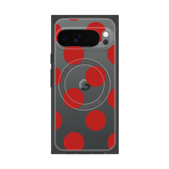 Premium Square Case with Pixelsnap［ Simple Dot - Red ］