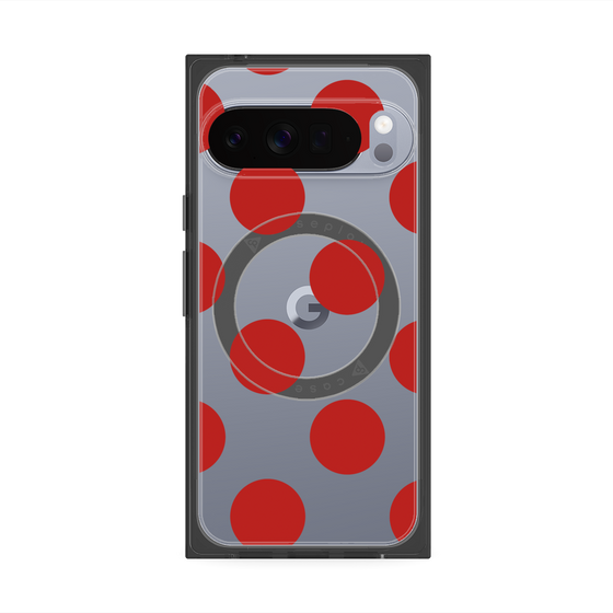 Premium Square Case with Pixelsnap［ Simple Dot - Red ］