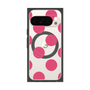 Premium Square Case with Pixelsnap［ Simple Dot - Pink ］