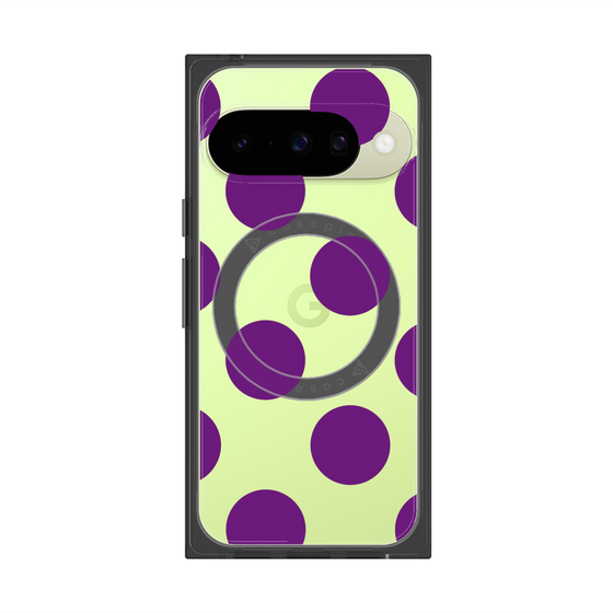Premium Square Case with Pixelsnap［ Simple Dot - Purple ］