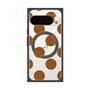 Premium Square Case with Pixelsnap［ Simple Dot - Brown ］