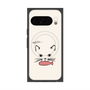 Premium Square Case with Pixelsnap［ Very Greedy Cat - White ］