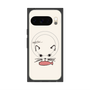 Premium Square Case with Pixelsnap［ Very Greedy Cat - White ］