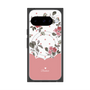Premium Square Case with Pixelsnap［ Twin Dot Flower - Pink ］