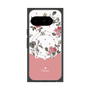 Premium Square Case with Pixelsnap［ Twin Dot Flower - Pink ］