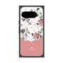 Premium Square Case with Pixelsnap［ Twin Dot Flower - Pink ］