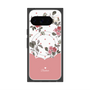 Premium Square Case with Pixelsnap［ Twin Dot Flower - Pink ］