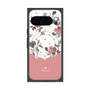 Premium Square Case with Pixelsnap［ Twin Dot Flower - Pink ］