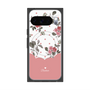 Premium Square Case with Pixelsnap［ Twin Dot Flower - Pink ］