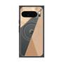 Premium Square Case with Pixelsnap［ Marble Triangle Palette - Beige ］