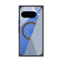 Premium Square Case with Pixelsnap［ Marble Triangle Palette - Blue ］
