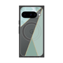 Premium Square Case with Pixelsnap［ Marble Triangle Palette - Green ］
