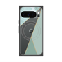 Premium Square Case with Pixelsnap［ Marble Triangle Palette - Green ］