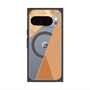 Premium Square Case with Pixelsnap［ Marble Triangle Palette - Orange ］