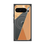 Premium Square Case with Pixelsnap［ Marble Triangle Palette - Orange ］