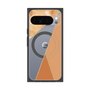 Premium Square Case with Pixelsnap［ Marble Triangle Palette - Orange ］