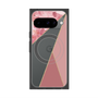 Premium Square Case with Pixelsnap［ Marble Triangle Palette - Pink ］