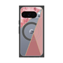 Premium Square Case with Pixelsnap［ Marble Triangle Palette - Pink ］