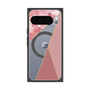 Premium Square Case with Pixelsnap［ Marble Triangle Palette - Pink ］