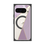Premium Square Case with Pixelsnap［ Marble Triangle Palette - Purple ］