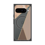 Premium Square Case with Pixelsnap［ Marble Triangle Palette - Brown ］
