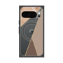 Premium Square Case with Pixelsnap［ Marble Triangle Palette - Brown ］