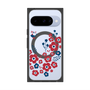 Premium Square Case with Pixelsnap［ Nordic Flower Bird ］