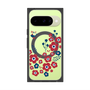 Premium Square Case with Pixelsnap［ Nordic Flower Bird ］