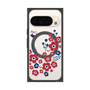Premium Square Case with Pixelsnap［ Nordic Flower Bird ］