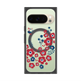 Premium Square Case with Pixelsnap［ Nordic Flower Bird ］