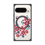 Premium Square Case with Pixelsnap［ Nordic Flower Bird ］