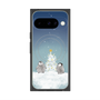 Premium Square Case with Pixelsnap［ Quiet Penguin Night ］