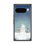 Premium Square Case with Pixelsnap［ Quiet Penguin Night ］