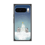 Premium Square Case with Pixelsnap［ Quiet Penguin Night ］