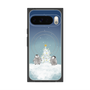 Premium Square Case with Pixelsnap［ Quiet Penguin Night ］
